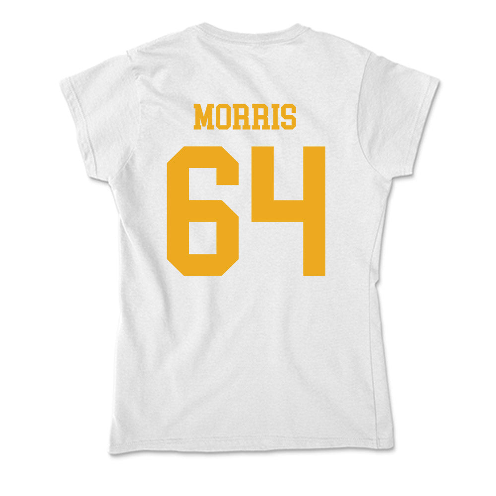 West Virginia - NCAA Football : Rhett Morris - Soft Style Women’s T-Shirt-1