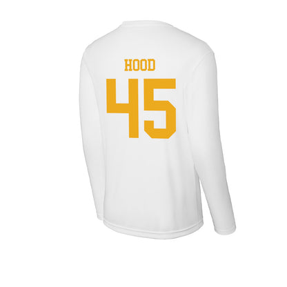 West Virginia - NCAA Football : Malachi Hood - Activewear Long Sleeve T-Shirt-1