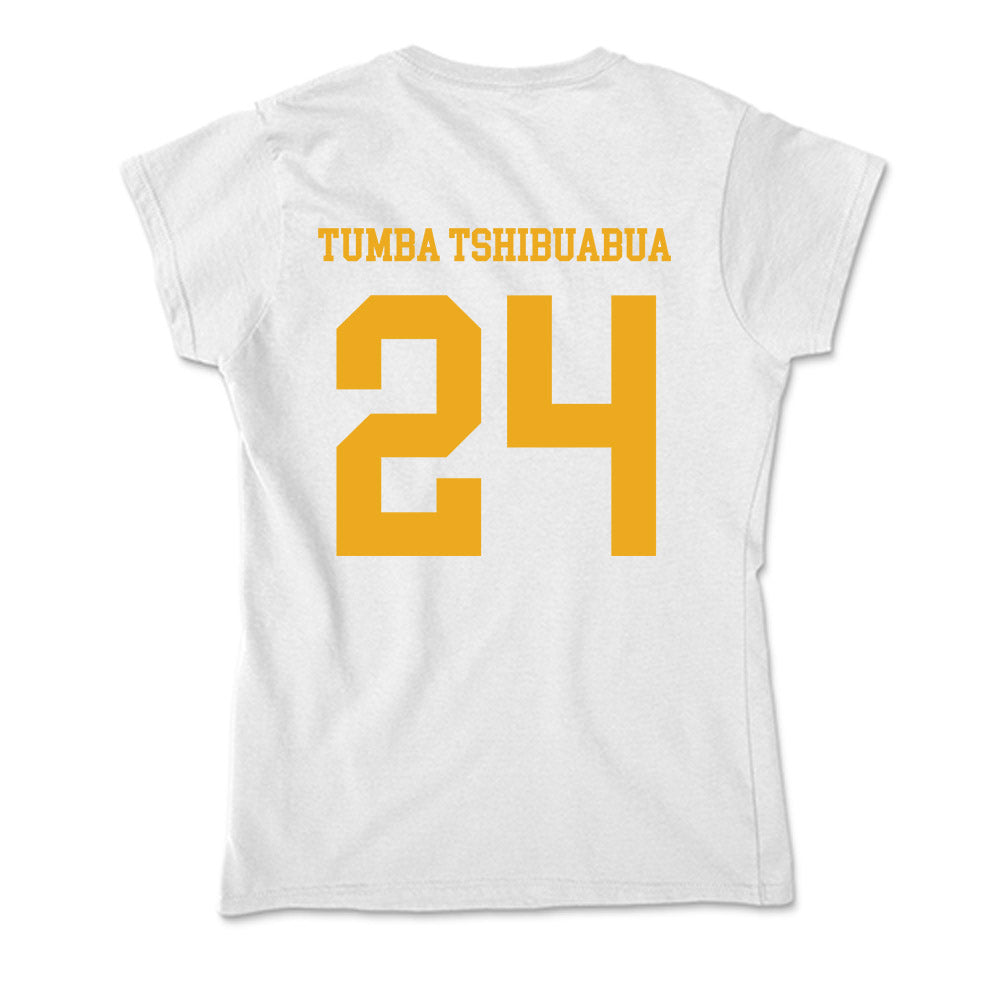 West Virginia - NCAA Women's Basketball : Divine Tumba Tshibuabua - Soft Style Women’s T-Shirt-1