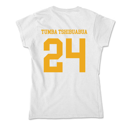 West Virginia - NCAA Women's Basketball : Divine Tumba Tshibuabua - Soft Style Women’s T-Shirt-1