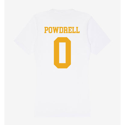 West Virginia - NCAA Football : Andrew Powdrell - Women's V-Neck T-Shirt-1