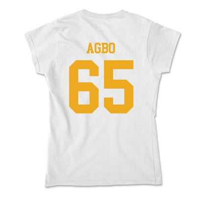 West Virginia - NCAA Football : Malik Agbo - Soft Style Women’s T-Shirt-1