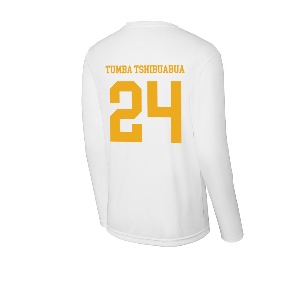 West Virginia - NCAA Women's Basketball : Divine Tumba Tshibuabua - Activewear Long Sleeve T-Shirt-1