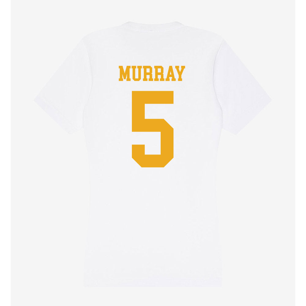 West Virginia - NCAA Women's Basketball : Chante Murray - Women's V-Neck T-Shirt-1
