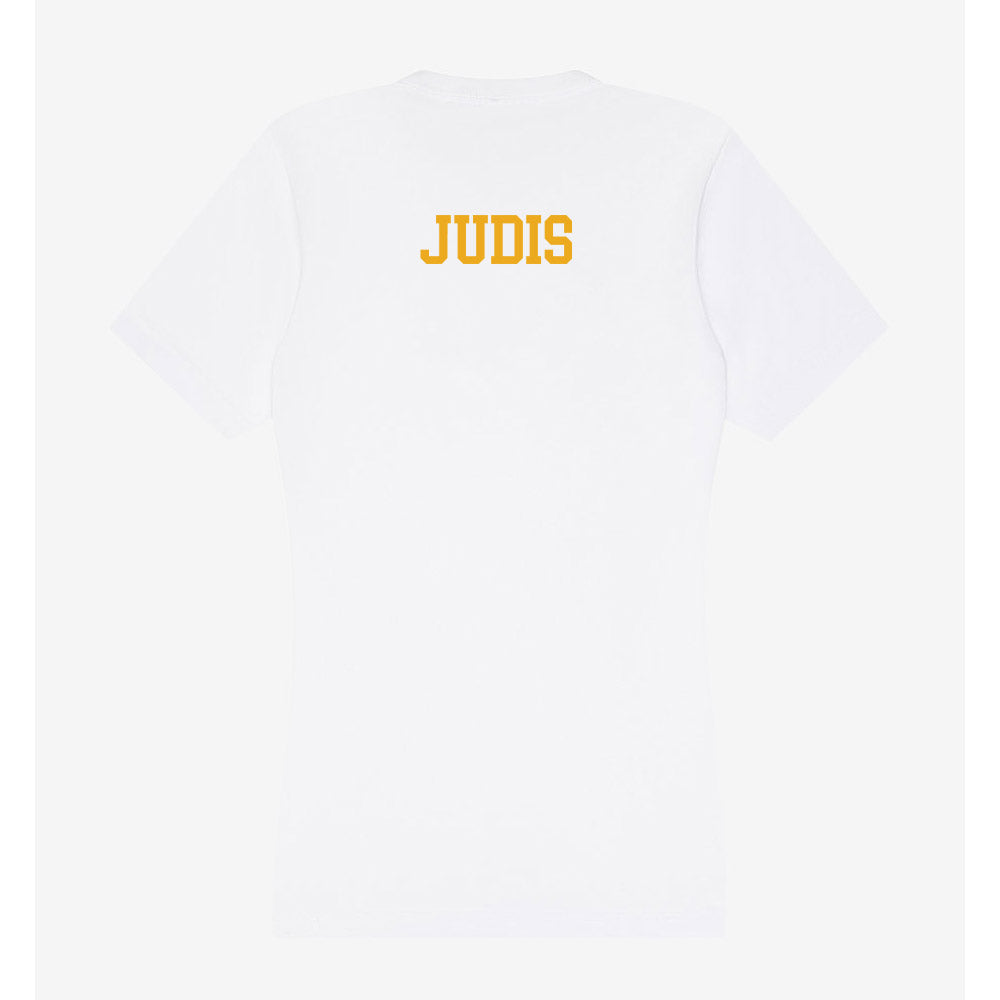 West Virginia - NCAA Women's Cross Country : Chiara Judis - Women's V-Neck T-Shirt-1