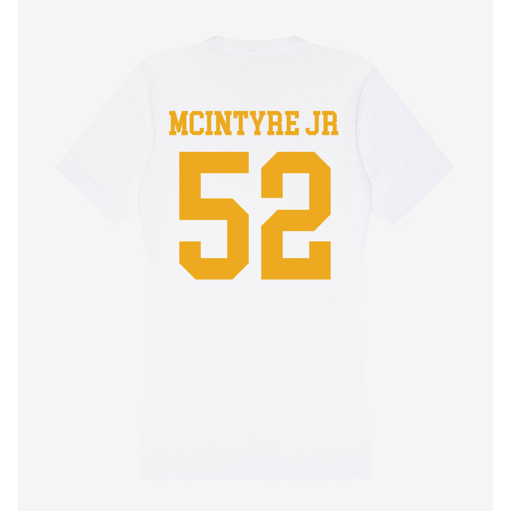 West Virginia - NCAA Football : Corey McIntyre Jr - Women's V-Neck T-Shirt-1
