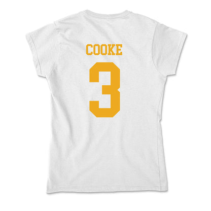 West Virginia - NCAA Women's Basketball : Gia Cooke - Soft Style Women’s T-Shirt-1