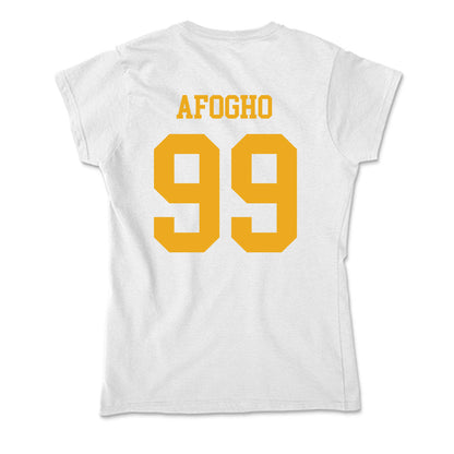 West Virginia - NCAA Football : David Afogho - Soft Style Women’s T-Shirt-1