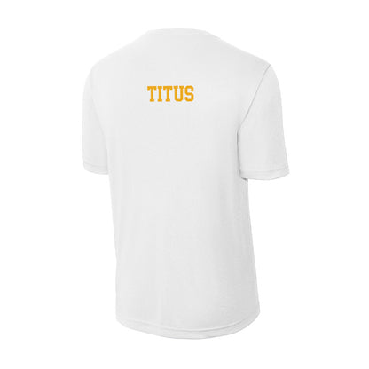 West Virginia - NCAA Wrestling : Jordan Titus - Activewear T-Shirt-1