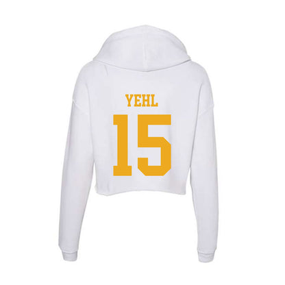 West Virginia - NCAA Baseball : Maxx Yehl - Women's Crop Fleece Hoodie-1