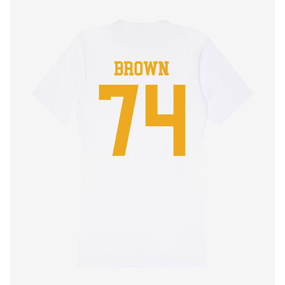 West Virginia - NCAA Football : Kevin Brown - Women's V-Neck T-Shirt-1