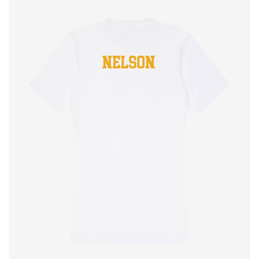 West Virginia - NCAA Women's Gymnastics : Carlee Nelson - Women's V-Neck T-Shirt-1