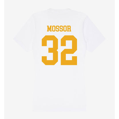 West Virginia - NCAA Football : Brad Mossor - Women's V-Neck T-Shirt-1
