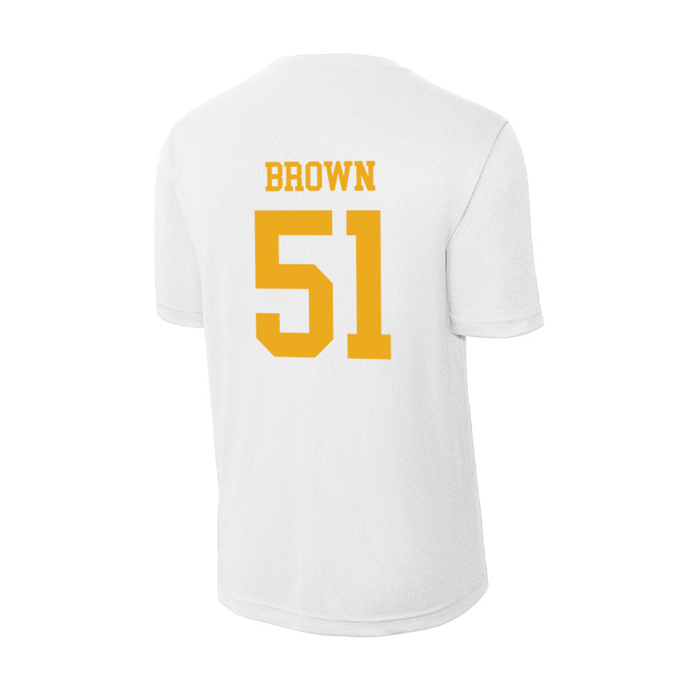 West Virginia - NCAA Football : Taylor Brown - Activewear T-Shirt-1