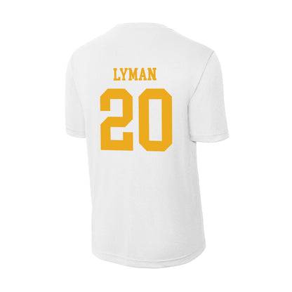 West Virginia - NCAA Baseball : Luke Lyman - Activewear T-Shirt-1