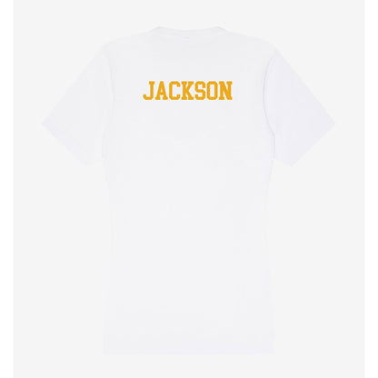 West Virginia - NCAA Wrestling : Colin Jackson - Women's V-Neck T-Shirt-1