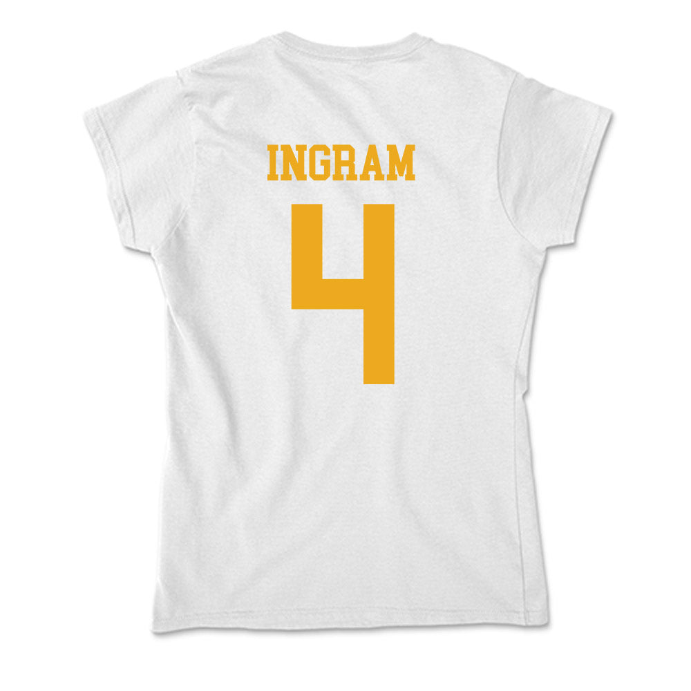 West Virginia - NCAA Baseball : Jackson Ingram - Soft Style Women’s T-Shirt-1