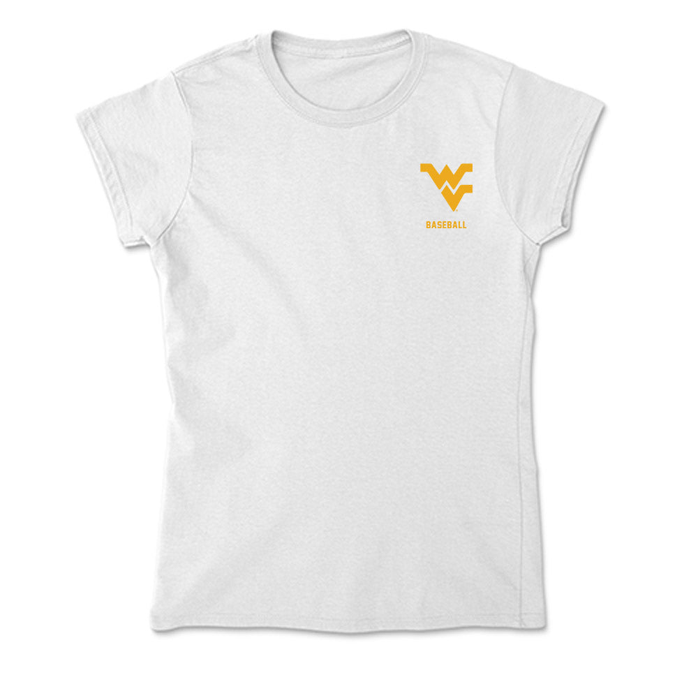 West Virginia - NCAA Baseball : Weston Smith - Soft Style Women’s T-Shirt-0