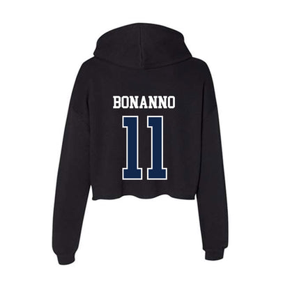 Ole Miss - NCAA Women's Volleyball : Bella Bonanno - Women's Crop Fleece Hoodie-1