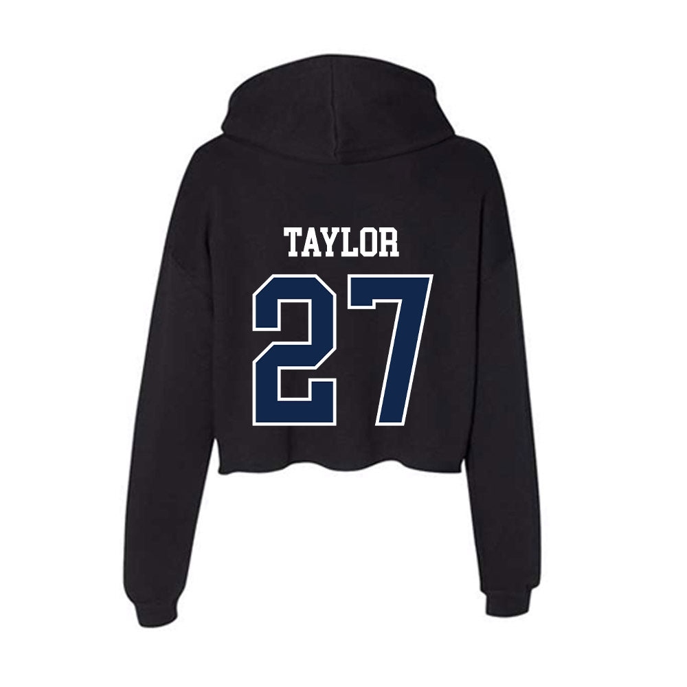 Ole Miss - NCAA Football : Macaleb Taylor - Women's Crop Fleece Hoodie-1