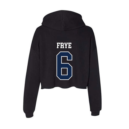 Ole Miss - NCAA Women's Volleyball : Tenesyn Frye - Women's Crop Fleece Hooded Sweatshirt-1