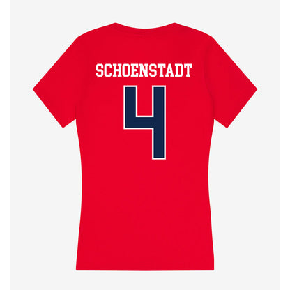 Ole Miss - NCAA Women's Soccer : Alex Schoenstadt - Women's V-Neck T-Shirt-1