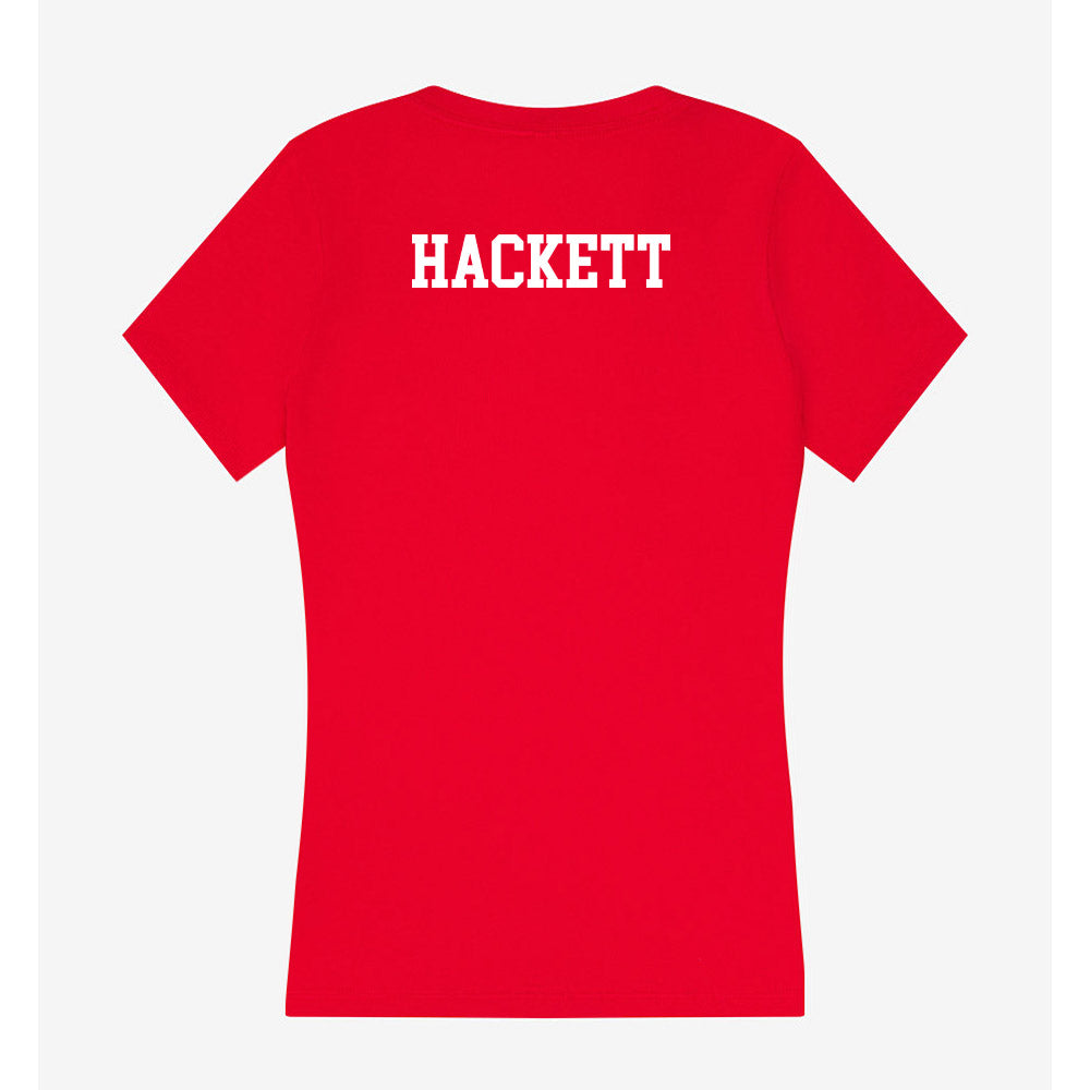 Ole Miss - NCAA Cheerleading : Kayleigh Hackett - Women's V-Neck T-Shirt-1