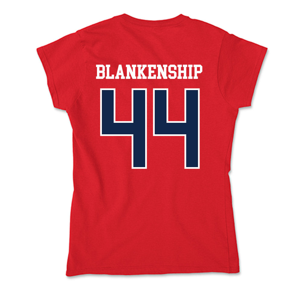 Ole Miss - NCAA Football : Caleb Blankenship - Soft Style Women’s T-Shirt-1