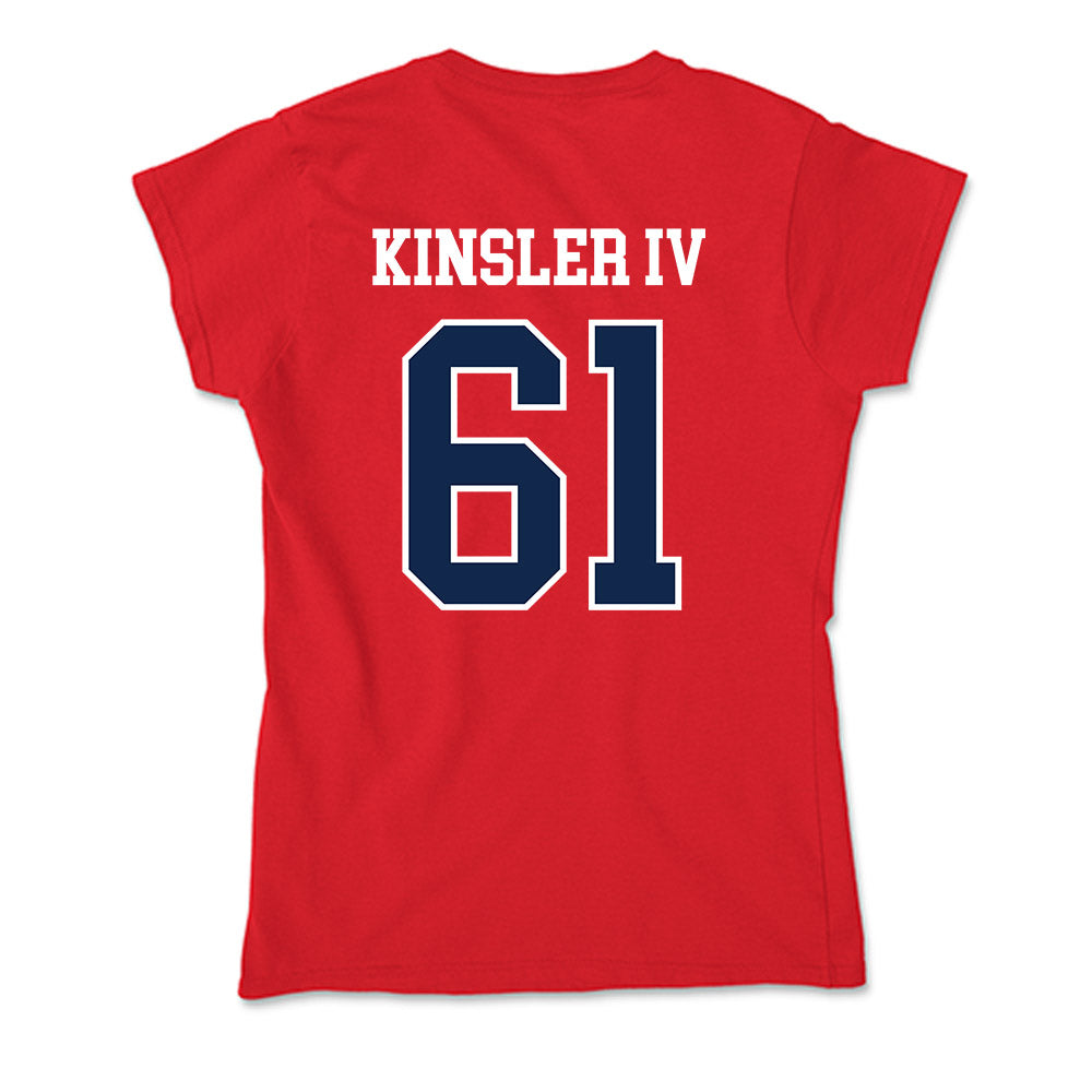 Ole Miss - NCAA Football : Tommy Kinsler IV - Soft Style Women’s T-Shirt-1