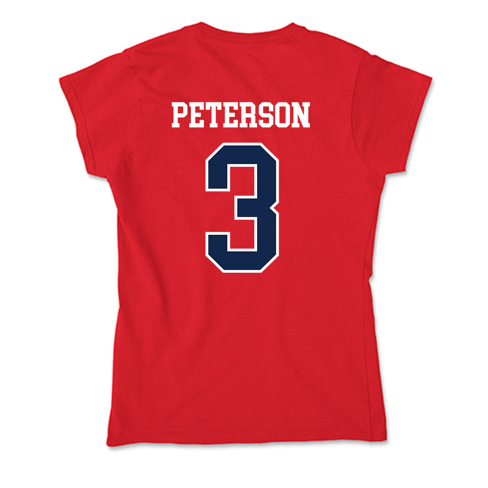 Ole Miss - NCAA Women's Basketball : Kaitlin Peterson - Soft Style Women’s T-Shirt-1