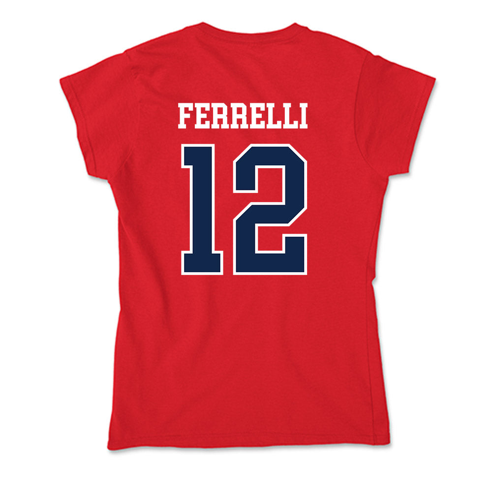 Ole Miss - NCAA Football : Luke Ferrelli - Soft Style Women’s T-Shirt-1
