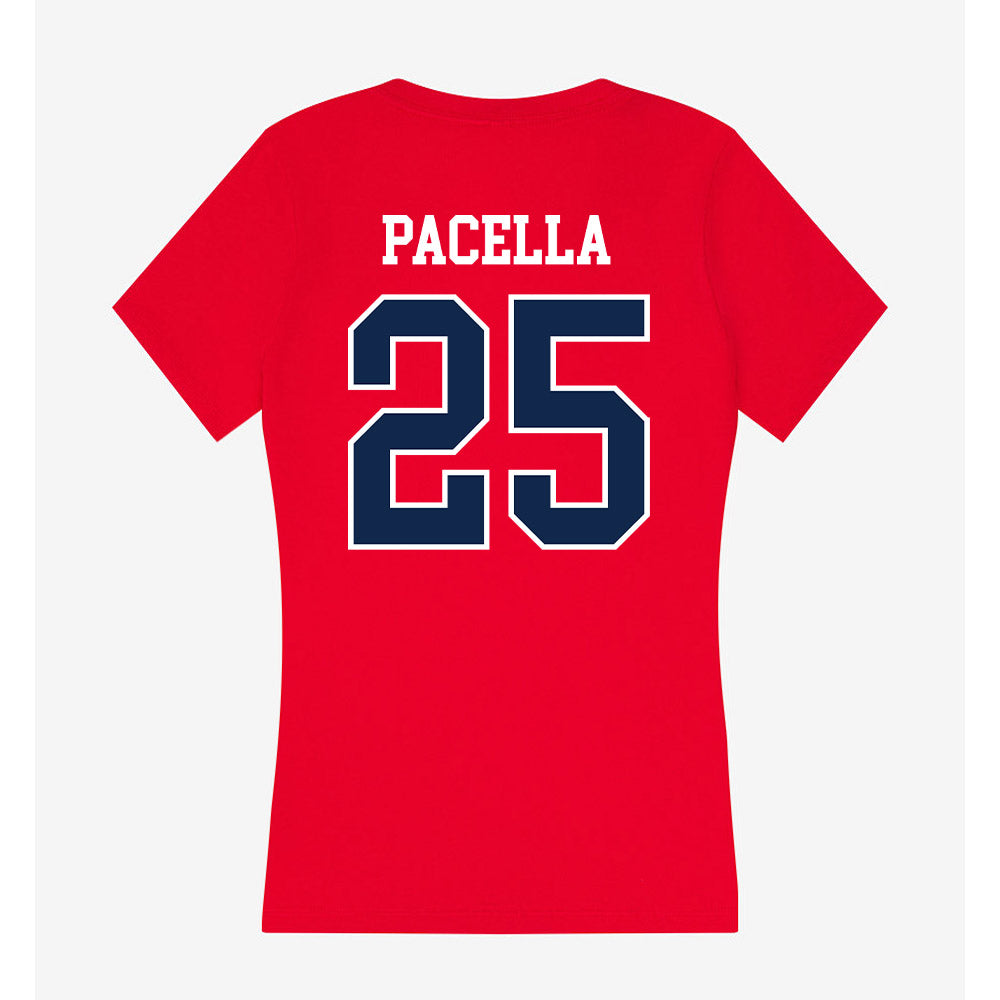 Ole Miss - NCAA Baseball : Daniel Pacella - Women's V-Neck T-Shirt-1