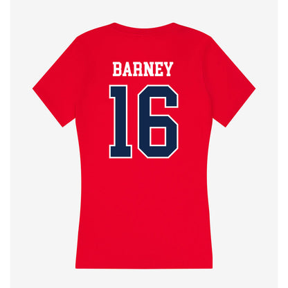 Ole Miss - NCAA Football : Dorian Barney - Women's V-Neck T-Shirt-1