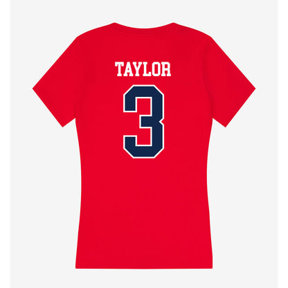 Ole Miss - NCAA Women's Volleyball : Sophie Taylor - Women's V-Neck T-Shirt-1