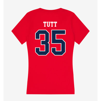Ole Miss - NCAA Football : Craig Tutt - Women's V-Neck T-Shirt-1