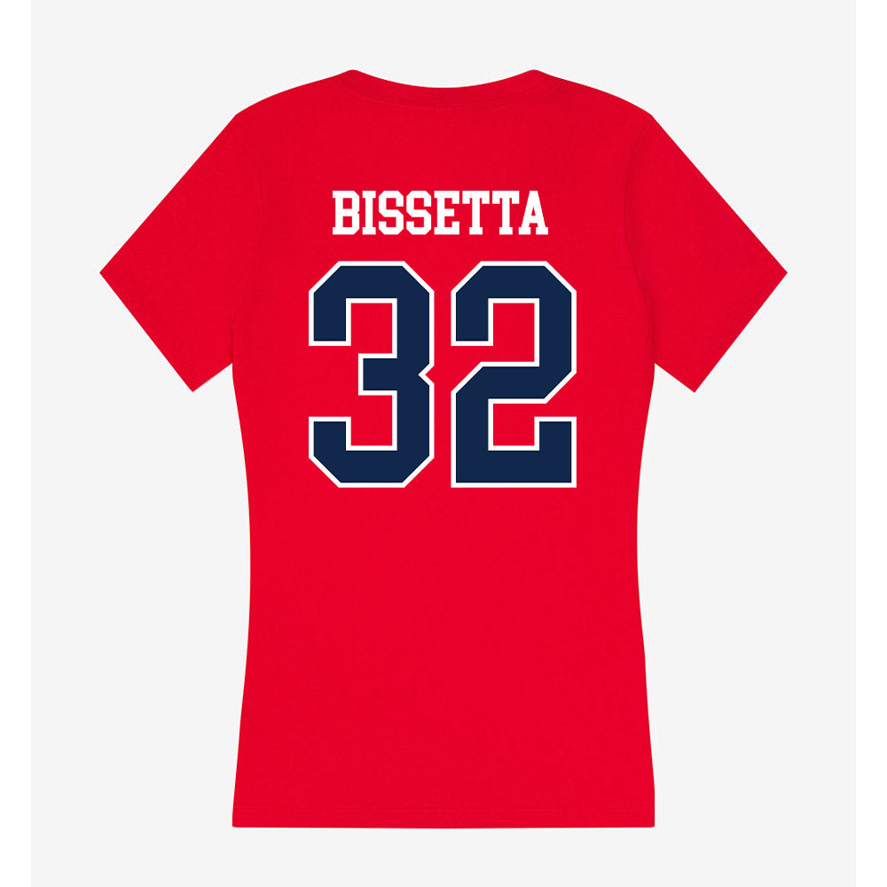 Ole Miss - NCAA Baseball : Tristan Bissetta - Women's V-Neck T-Shirt-1