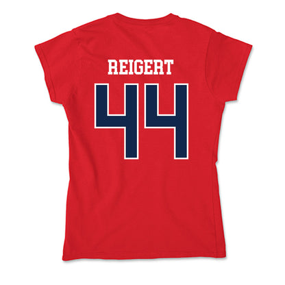 Ole Miss - NCAA Baseball : Jake Reigert - Soft Style Women’s T-Shirt-1