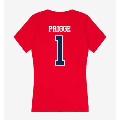 Ole Miss - NCAA Women's Soccer : Taylor Prigge - Women's V-Neck T-Shirt-1