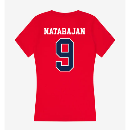 Ole Miss - NCAA Women's Volleyball : Coco Natarajan - Women's V-Neck T-Shirt-1