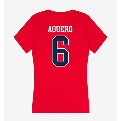 Ole Miss - NCAA Football : Joenel Aguero - Women's V-Neck T-Shirt-1