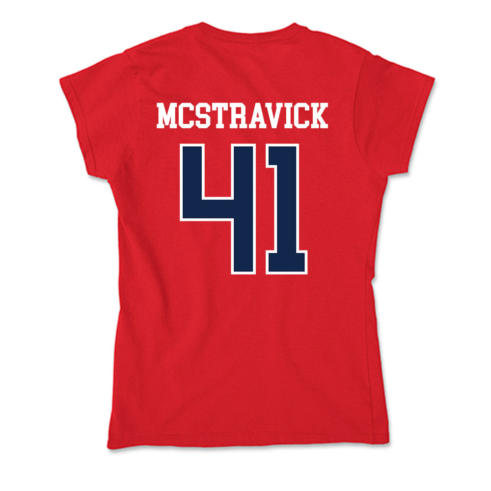 Ole Miss - NCAA Football : Peter Mcstravick - Soft Style Women’s T-Shirt-1