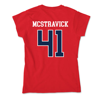 Ole Miss - NCAA Football : Peter Mcstravick - Soft Style Women’s T-Shirt-1