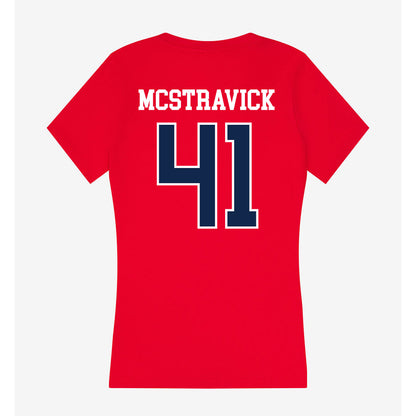 Ole Miss - NCAA Football : Peter Mcstravick - Women's V-Neck T-Shirt-1