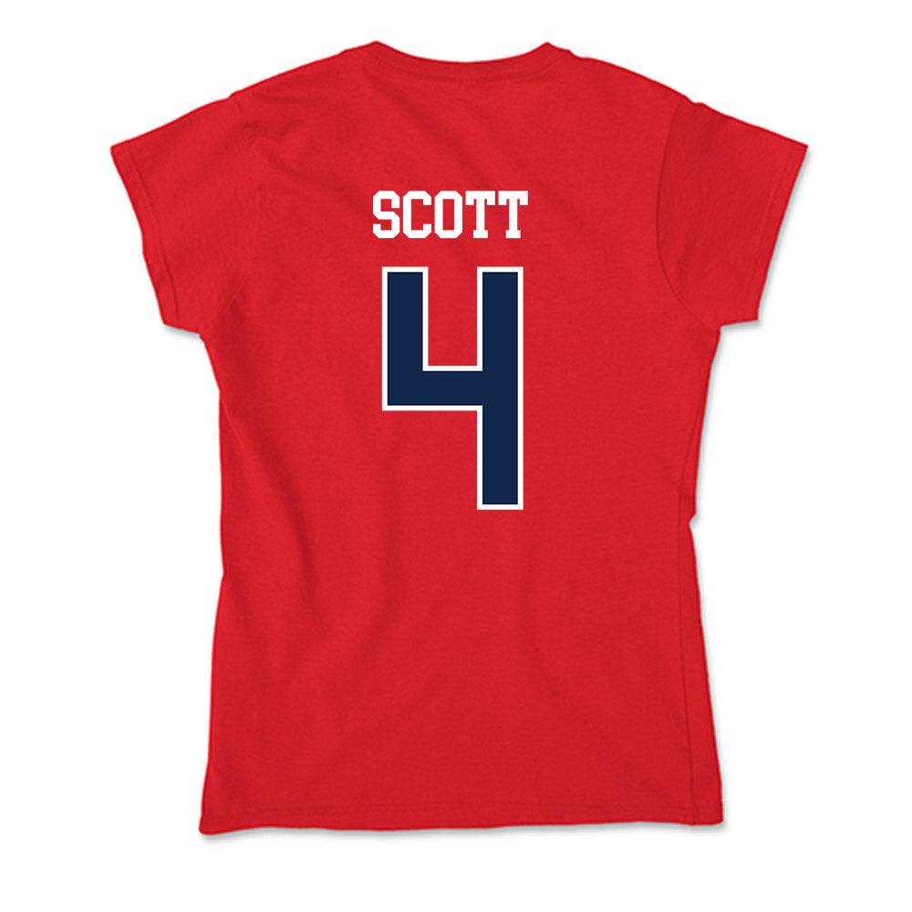 Ole Miss - NCAA Men's Basketball : James Scott - Soft Style Women’s T-Shirt-1