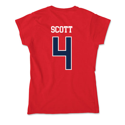 Ole Miss - NCAA Men's Basketball : James Scott - Soft Style Women’s T-Shirt-1