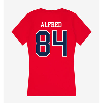 Ole Miss - NCAA Football : Dillon Alfred - Women's V-Neck T-Shirt-1