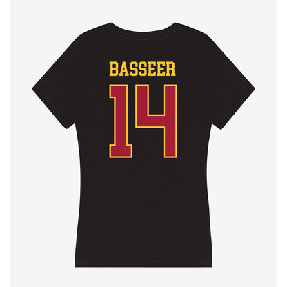 USC - NCAA Baseball : Jack Basseer - Women's V-Neck T-Shirt-1