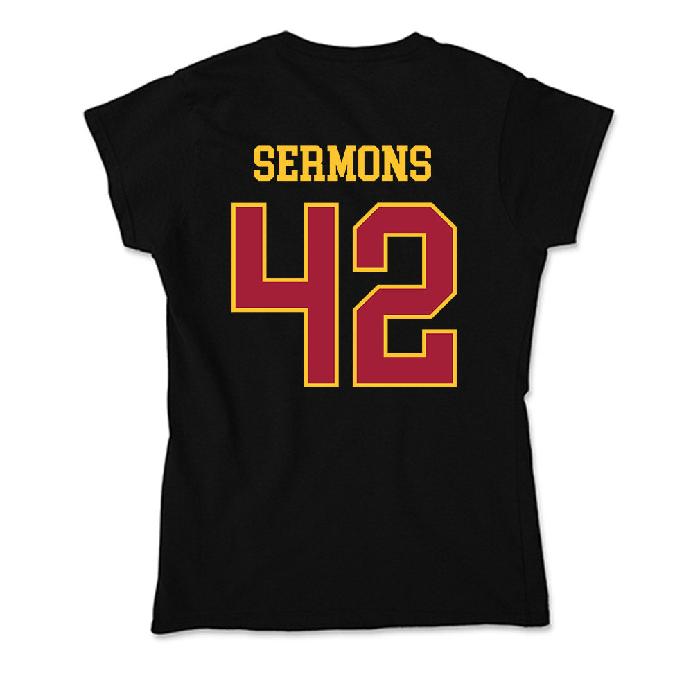 USC - NCAA Football : RJ Sermons - Soft Style Women’s T-Shirt-1