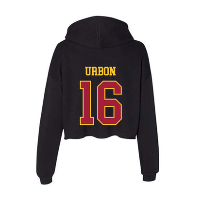 USC - NCAA Baseball : Walter Urbon - Women's Crop Fleece Hoodie-1