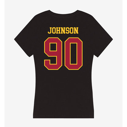 USC - NCAA Football : Jake Johnson - Women's V-Neck T-Shirt-1